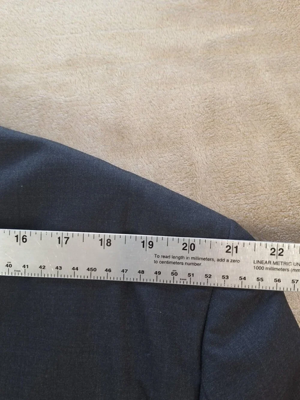 Southwick Suit Mens 52R 46W Gray Wool Double Vent 2 Button 2 Piece Formal USA